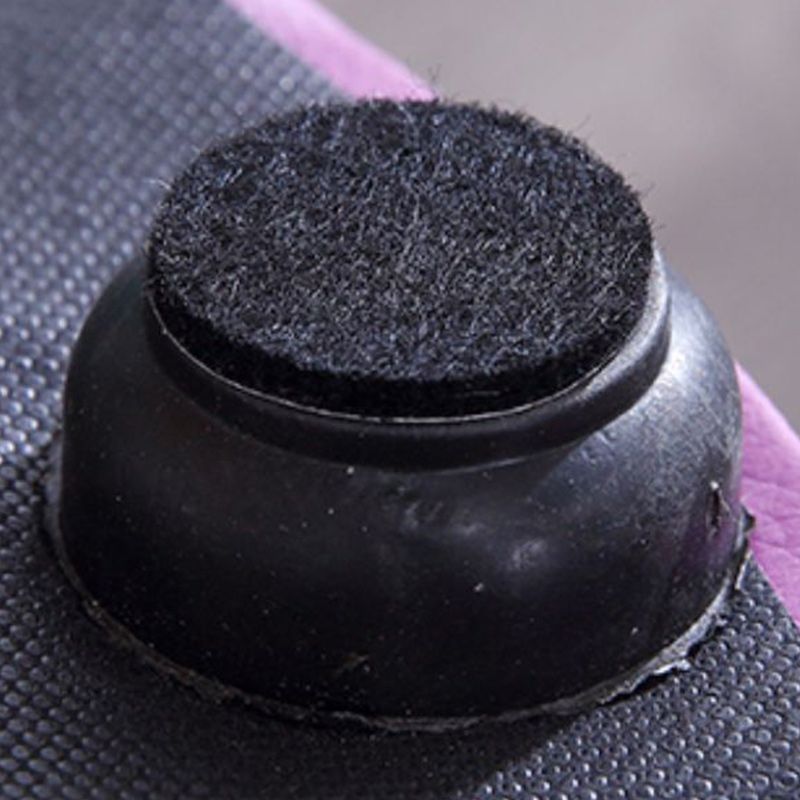 Tufted Pouf Faux Leather Cylinder Shape Water Resistant Whole Colored Pouf Ottoman