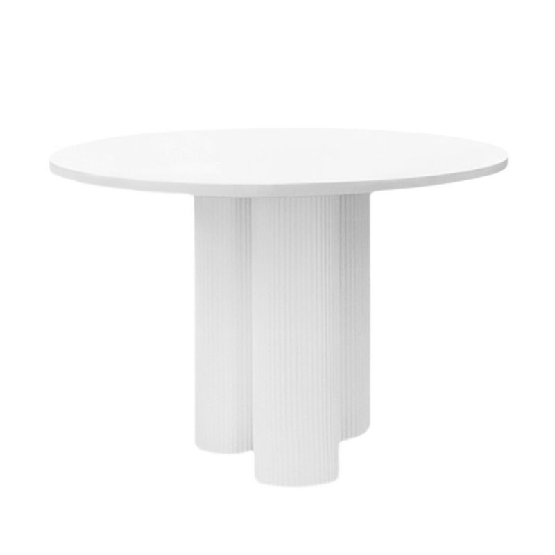 Round Stone Dining Table Contemporary Dining Table for Dining Room