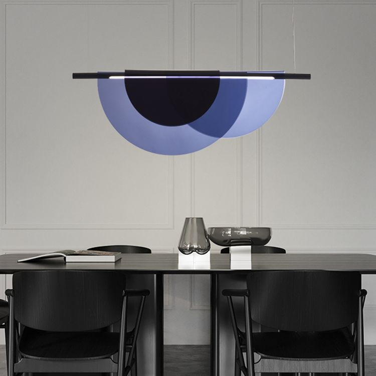 Moderner Stil Linearer Anhänger Licht Acryl 1 Licht Anhängerleuchte