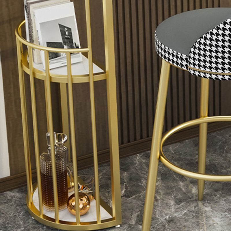 Contemporary 1/2/3 Pieces Specialty Stone Bar Table Set for Living Room