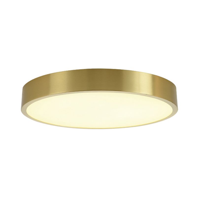 Circular Led Flush Mount Ceiling Light Fixtures Modern Acrylic Flush Light