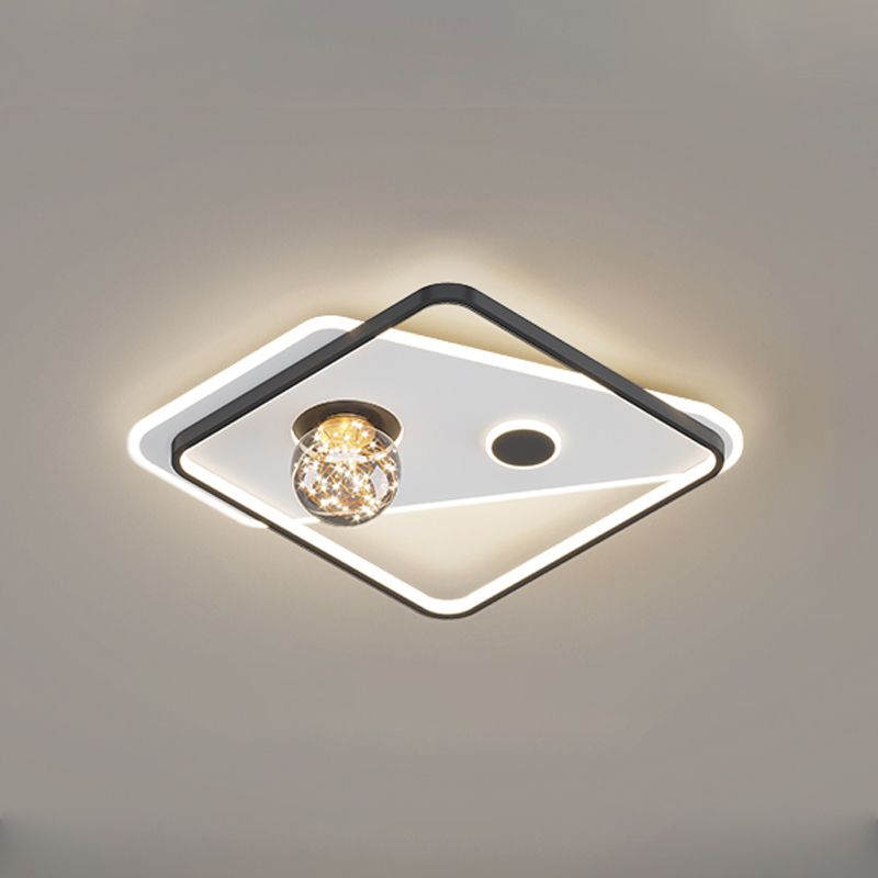 Gypsophila moderne plafondverlichting Metalen LED-plafondverlichtingsarmaturen voor inbouw