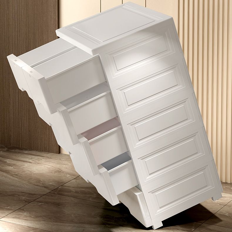 Plastic Storage Cabinet with Drawers Contemporary Cabinet for Home