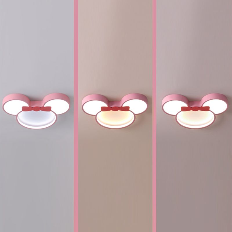 Modern minimalisme LED-plafondlamp Mooie cartoon inbouwlamp voor kinderslaapkamer