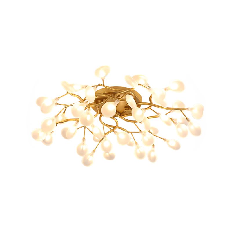 Firefly Flush Ceiling Light Contemporary Metal Wohnzimmer LED Flush Mount Beleuchtung