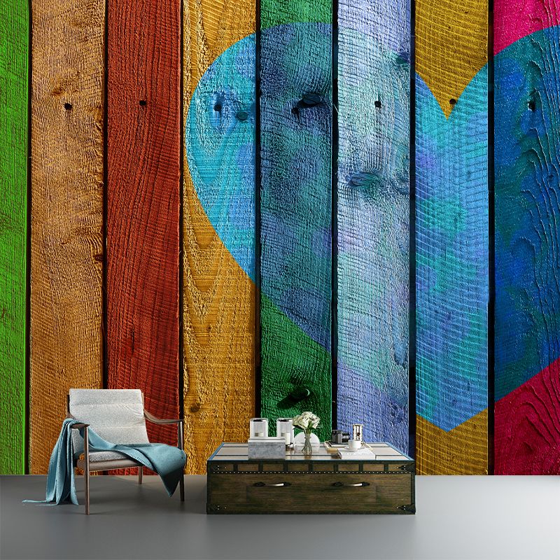 Environmental Modern Wallpaper Wood Texture Living Room Wall Mural