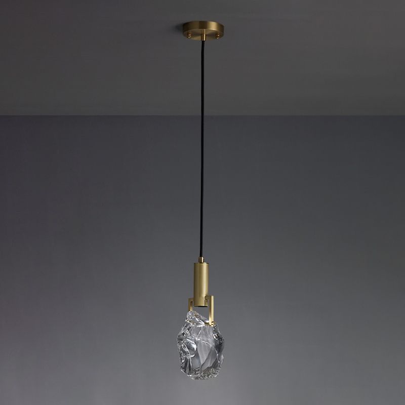 Modern Style Hanging Light Crystal Pendent Lighting Fixture for Living Room