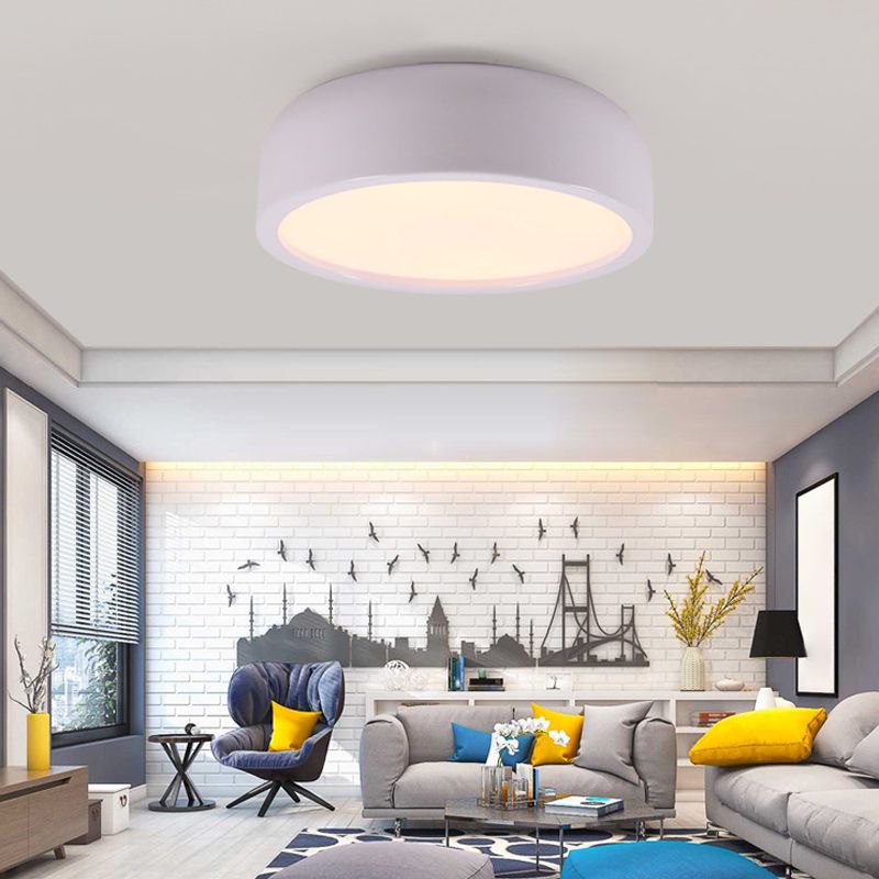 Polierte Aluminiumlegierung, moderne Einfachheit, Deckenleuchte, 4 Leuchten, Acrylschirm, Unterputzleuchte