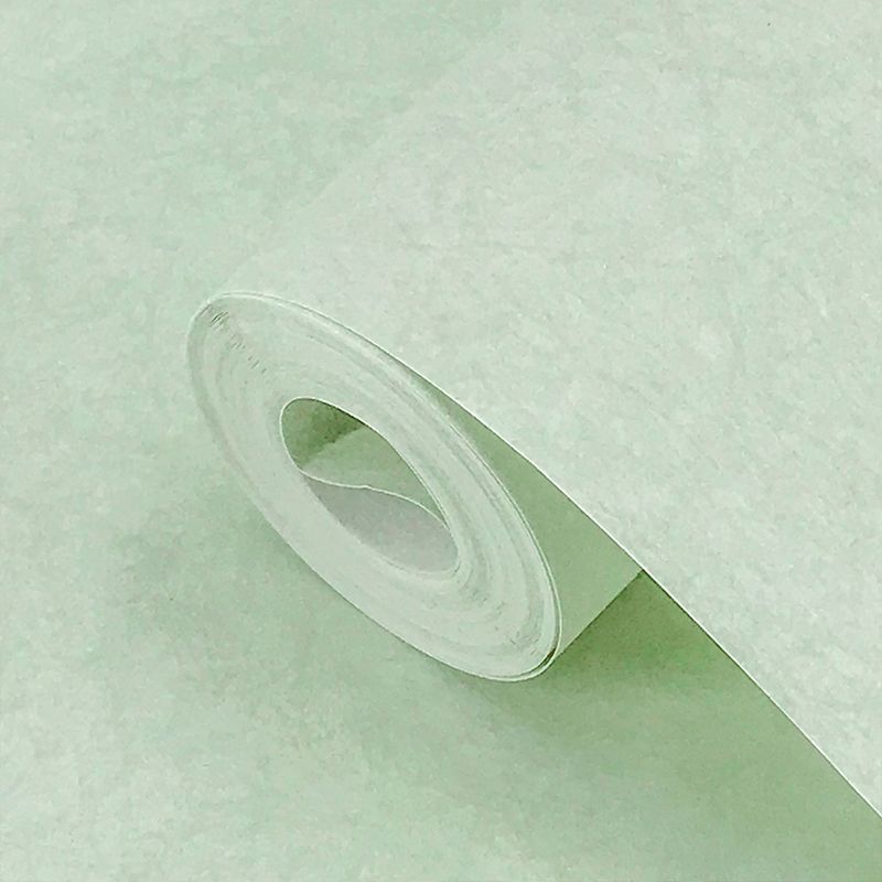 Pastel Color Solid Wallpaper Moisture Resistant Wall Art for House Interior, Set of 1