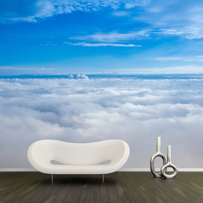 Colorful Sky Mildew Resistant Mural Wallpaper Living Room Wall Mural