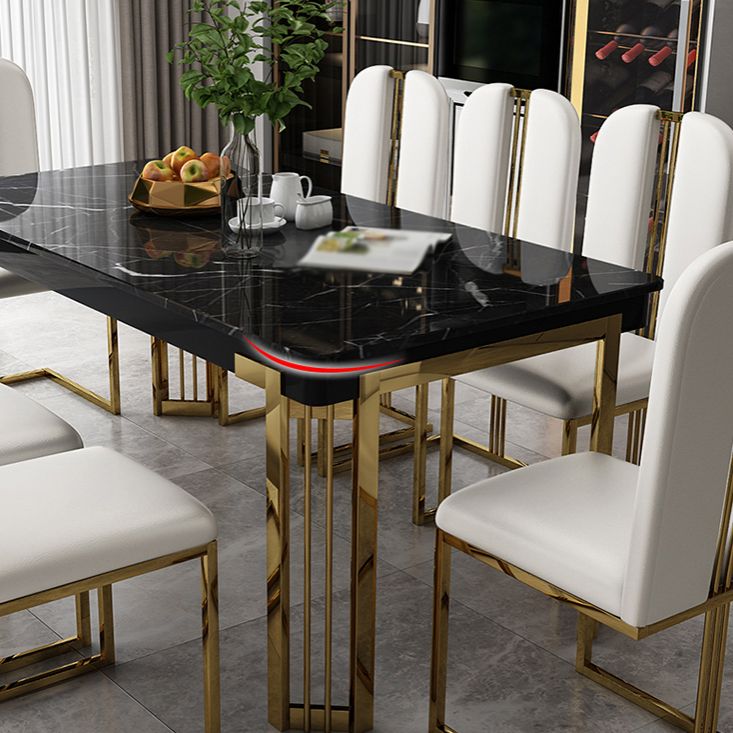 Modern 1/2/7/9 Pieces Dining Set Marble Dining Furniture Set /Separate Items