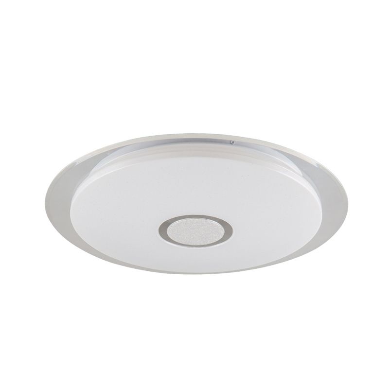 Lámparas incrustadas de tambor blanco soporte integrado moderno LED acrílico, luz blanca / natural, adecuado para Sala de estar