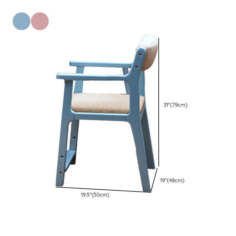 Bedroom Art Desk Kids Desk and Chair Set with Drawers Kids Desk 23.6"W