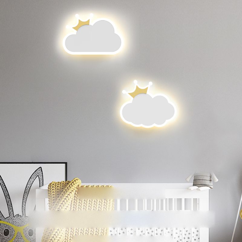 Kids Multiple Shaped Wall Mounted Light Fixture Bedroom Wall Mount Light Fixture