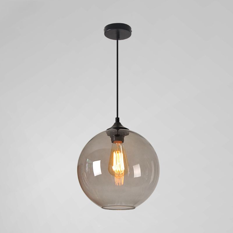 1 Globe lumineux suspension de plafond peinnes