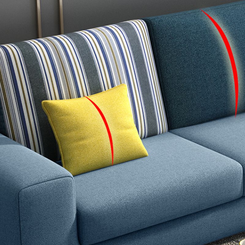 Removable Cushions Sectionals 27.56"High Square Arm Sectionals with Chaise