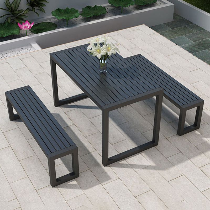 Modern 1/2/3 Pieces Picnic Table Set Reclaimed Wood Dining Picnic Table Set
