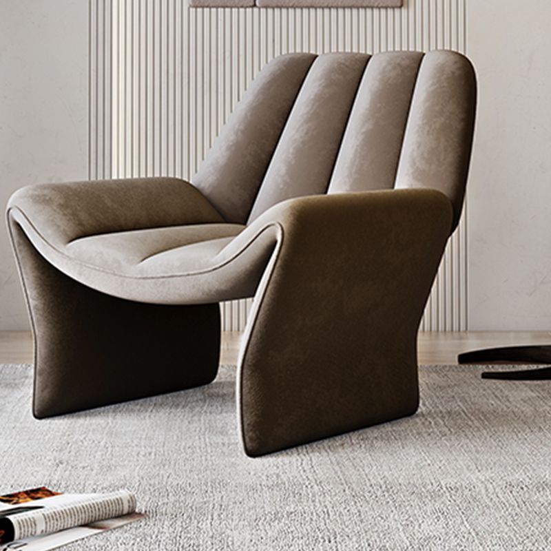 32.28"L x 33.86"W x 34.65"H Contemporary Sewn Pillow Back Parsons Chair