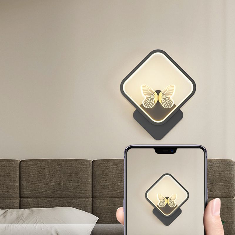 Modern Unique Shape Wall Mount Light Fixture 1 Light Wall Light Sconce for Dining Room