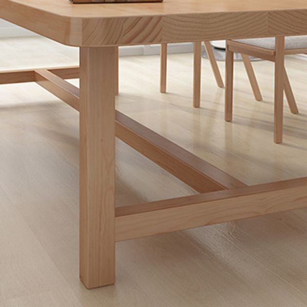 Modern Rectangle Dining Table 1/5/6/7 Pieces Dining Set for Dining Room