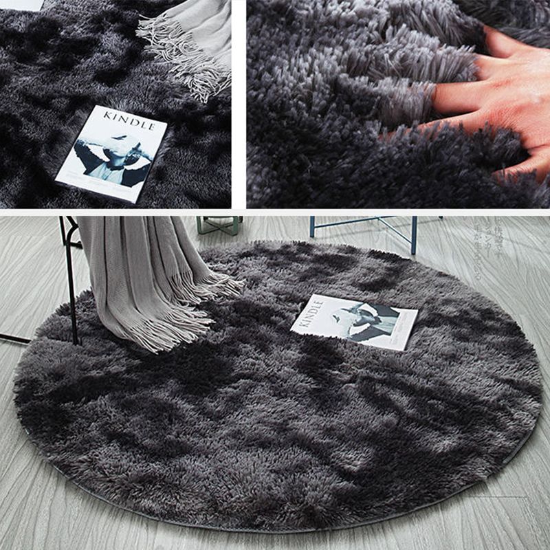 Tapis rond tei-coloré