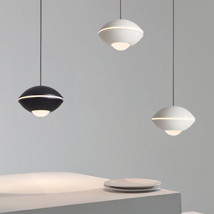 Alluminio UFO a sospensione UFO LED minimalista Mini Sospensione Luce per camera da letto
