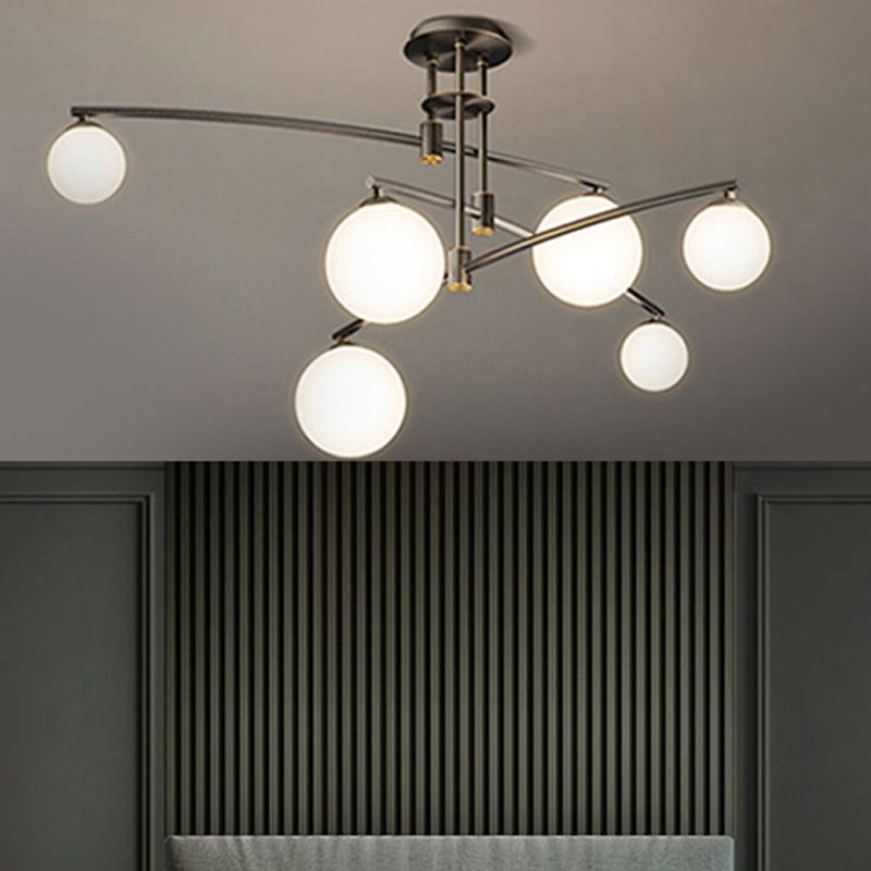 2 colori moderni opzionali per sala da pranzo a sospensione a sospensione in ottone