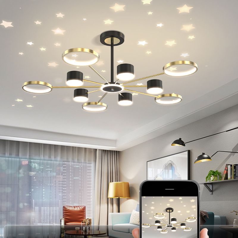 Multi Light unieke tak hangende lichten moderne stijl metalen hangende verlichting voor huis