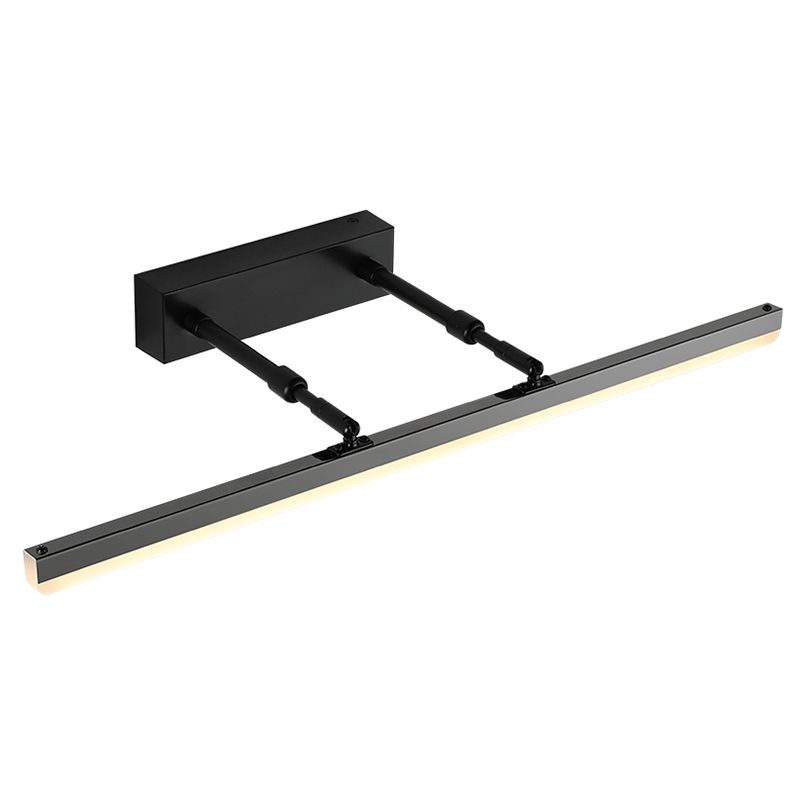 Modern Minimalist Style Linear Led Vanity Light Fixtures Vanity Lighting with Acrylic Shade