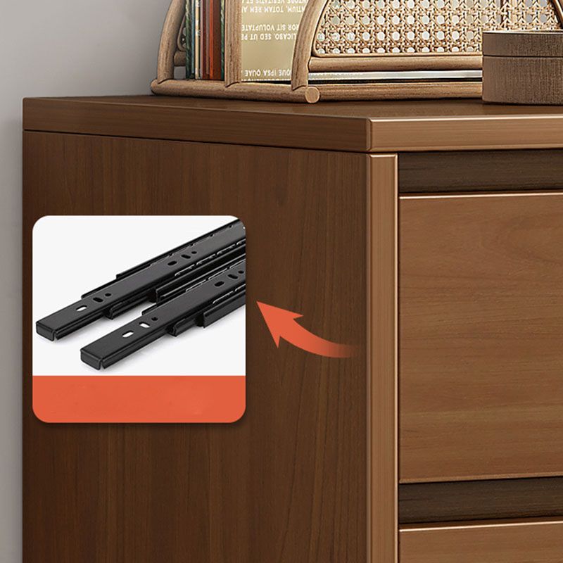 Contemporary Storage Chest Wood Storage Chest for Bedroom 15.7" Wide