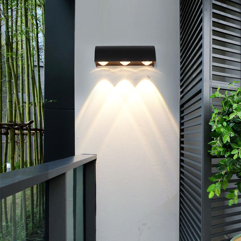 Modern Household Wall Sconce Aluminum Multi-light LED Wall Light for Home Garden