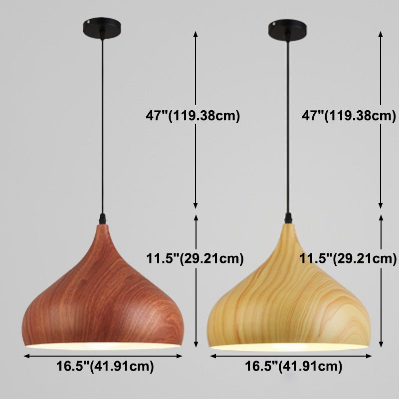 Lampada a soffitto in alluminio in alluminio in stile Nordico Lampadina a sospensione con sfumatura in metallo per barra