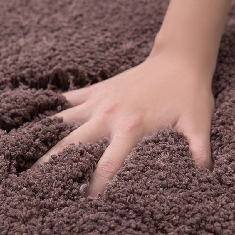 Simple Multi Color Plain Rug Blended Casual Area Rug Easy Care Washable Pet Friendly Carpet for Room