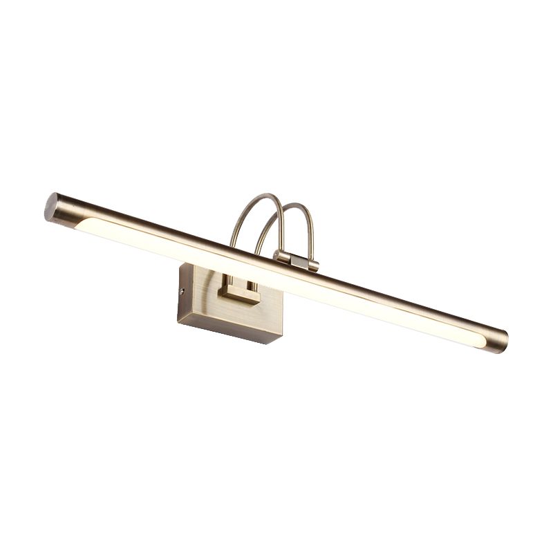 Minimalism Vanity Lighting Strip Metal Wall Light Fixture for Bathroom