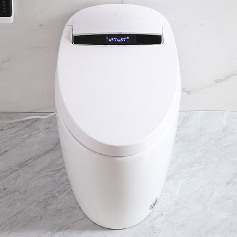 Contemporary One-Piece Toilet Bowl Floor Mounted White Urine Toilet for Washroom