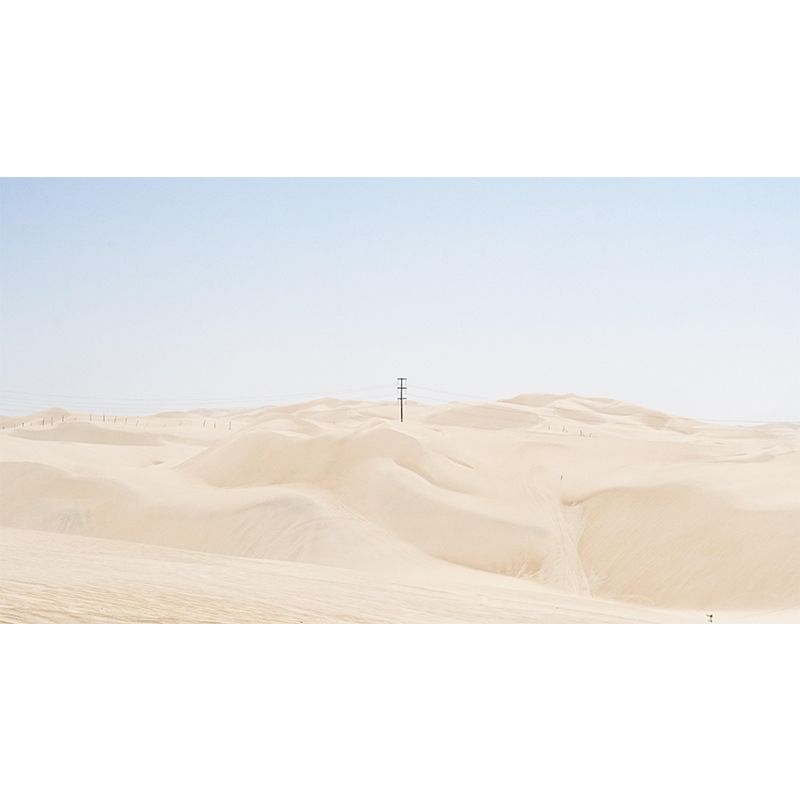 Vivid Mildew Resistant Wall Huge Desert Wallpaper Sitting Room Wall Mural