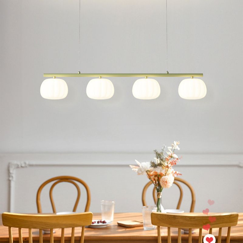 Simple Shape Hanging Lamp Modern Island Chandelier Lights for Dining Room
