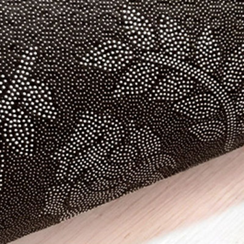 Yellow Graphic Carpet Polyester Modern Carpet Washable Carpet for Drawing Room