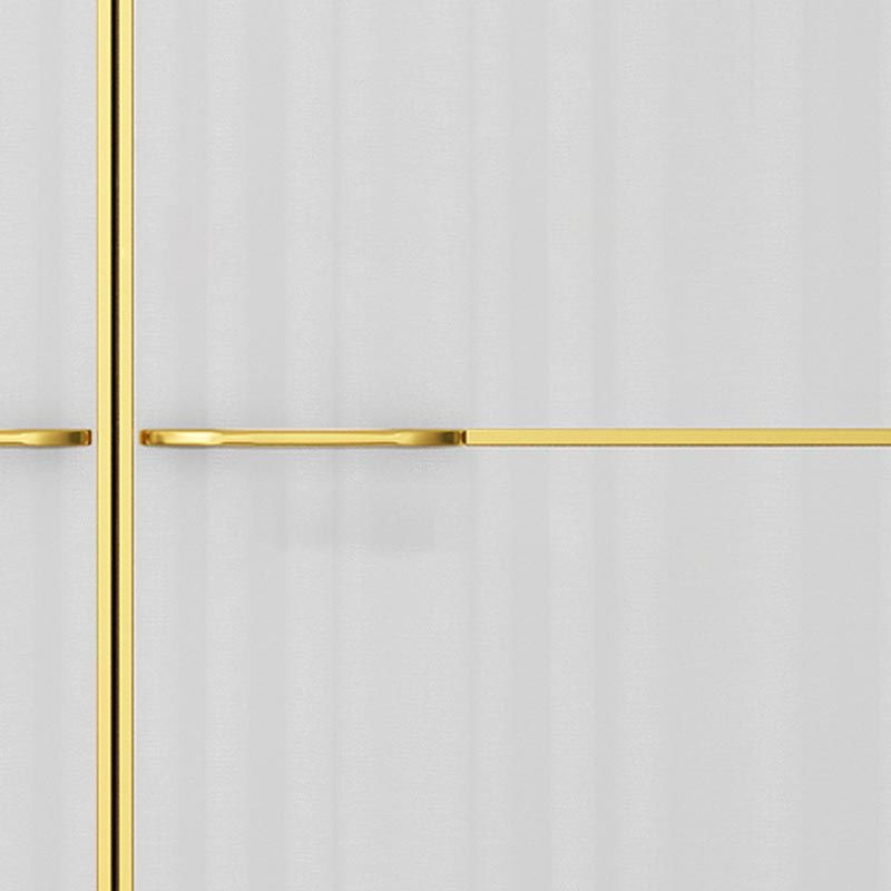 Modern Rectangle Wardrobe Cabinet Wooden White Cabinet with Clothes Rail