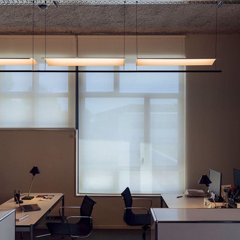 Modern Geometry Island Chandelier de 1 luces Restaurante LED LED LIGHTURES CON SHADE ACRYLIC