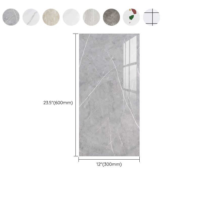 Single Tile Wallpaper PVC Stain Resistant Peel and Stick Wall Tile