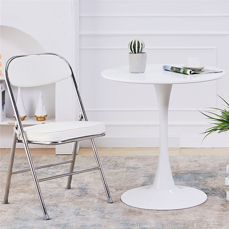 Round Dining Table Contemporary Dining Table with Tulip Base