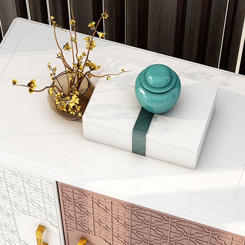 Hinged Wardrobe Armoire with Garment Rod Plastic Wardrobe Closet