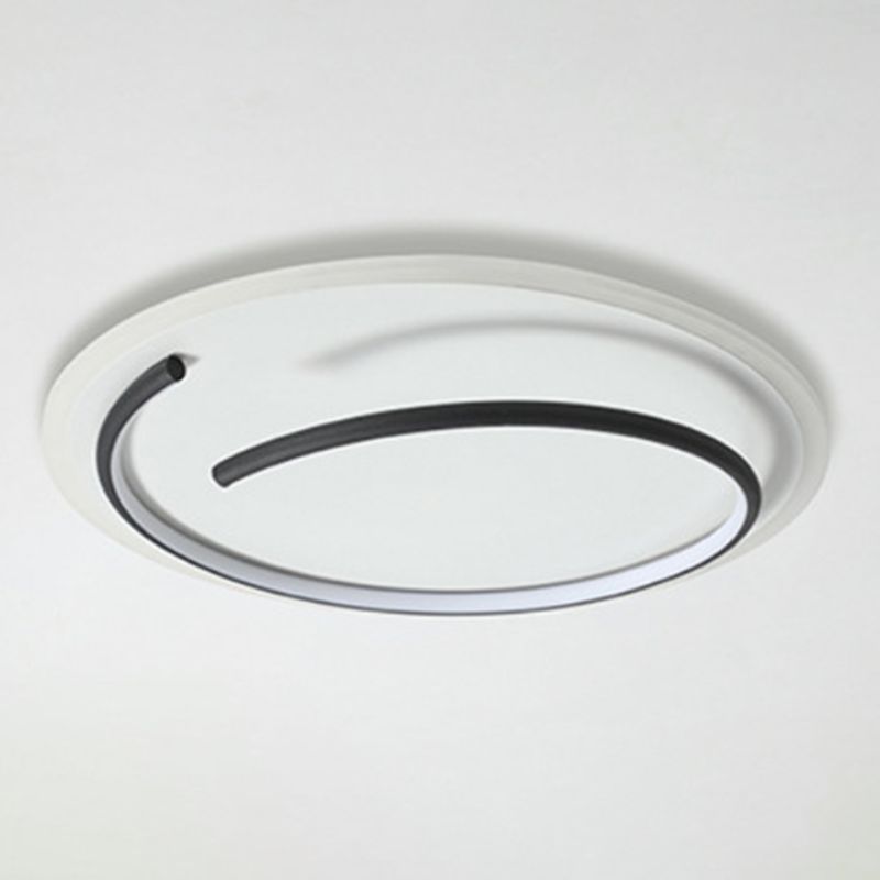 Ronde acryl plafondlamp Minimalisme LED-inbouwlamp voor slaapkamer