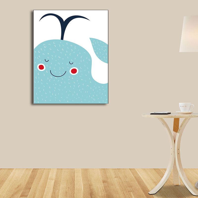 Simplicity Tiergemälde, helle Farbe, dekorative Leinwand-Wandkunst für Babyzimmer
