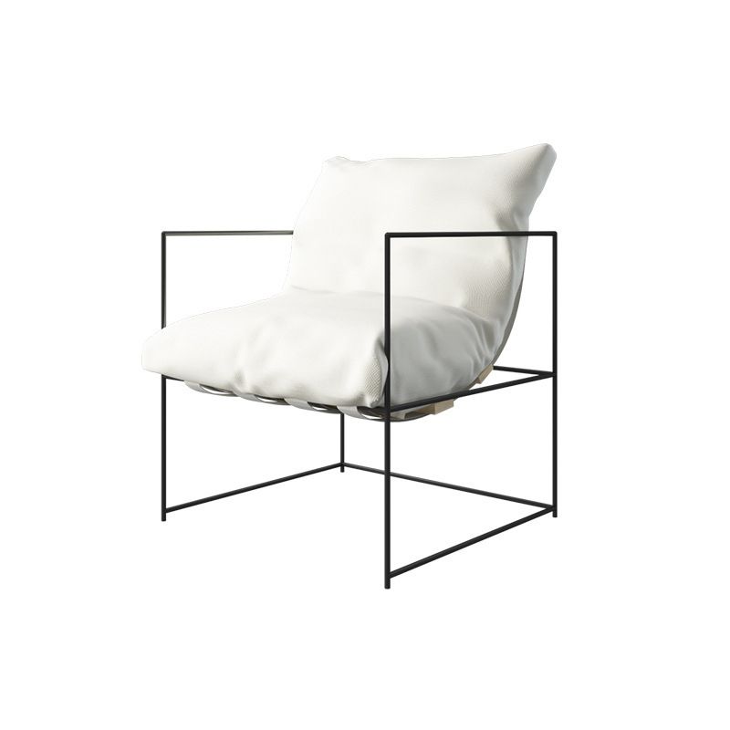 Modern White Stain Resistant Seating Tuxedo Arm Sofa for Bonus Room