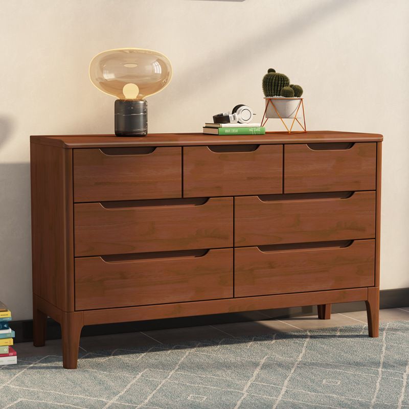 Rectangular Wood Chest Modern Style 5/6/7 - Drawer Accent Chest