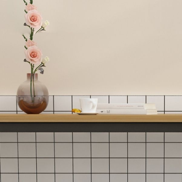 Modern Bar Dining Table Rectangle Bar Dining Table with Trestle Base