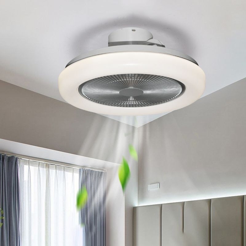 Plafonnage simple de plafond moderne Forme de lampe à lampe à LED Van de ventilateur de plafond pour le salon