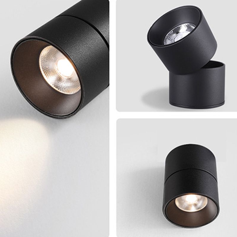Opvouwbare metalen plafonddownlight Eenvoud LED-inbouwspot voor gang
